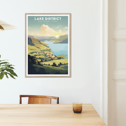 The Lake District National Park Poster