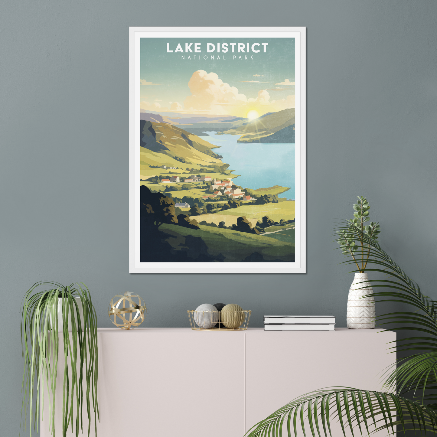 The Lake District National Park Poster