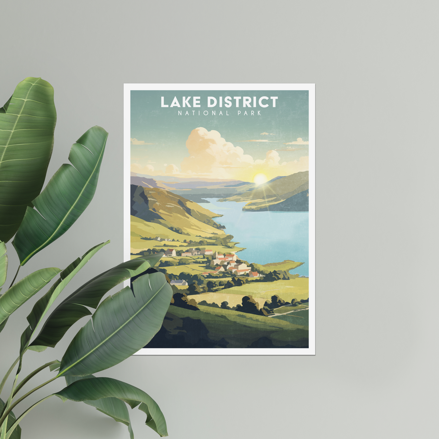 The Lake District National Park Poster