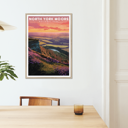 North York Moors National Park Poster