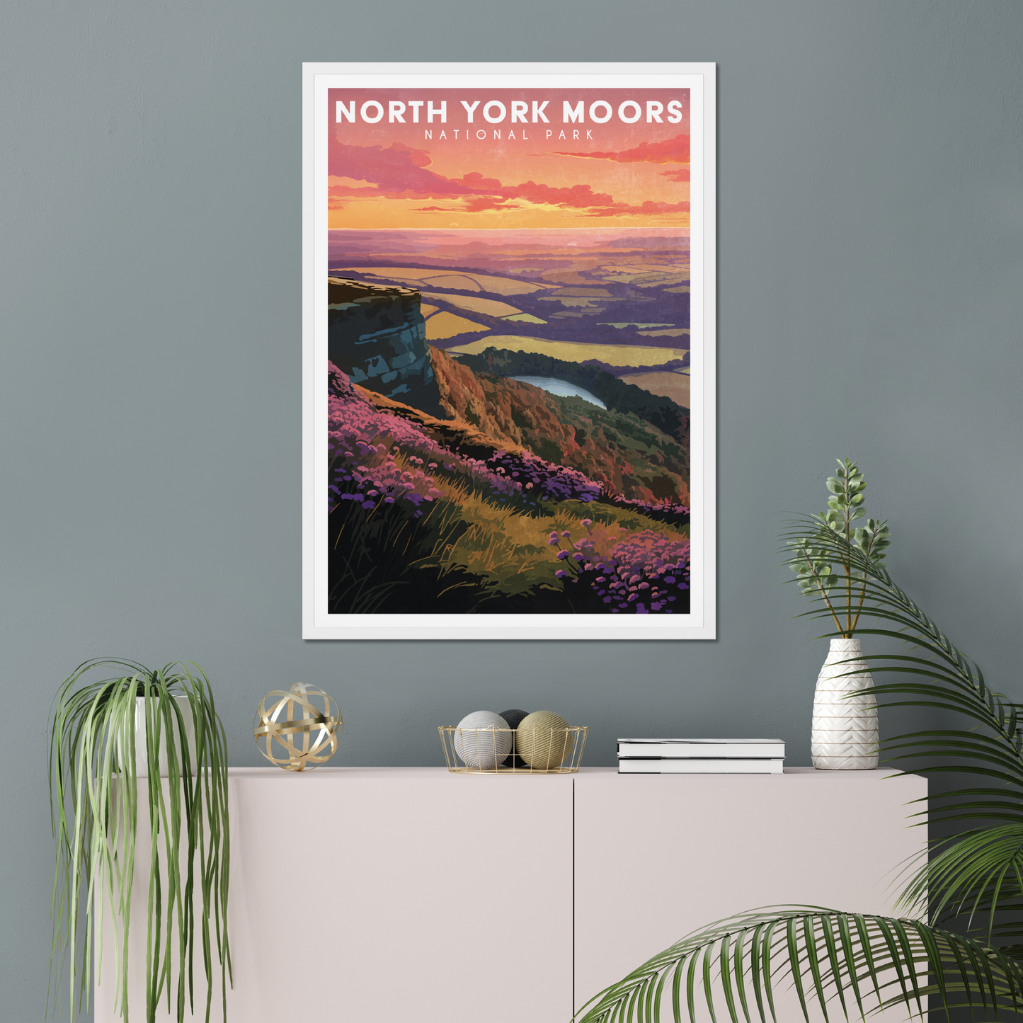 North York Moors National Park Poster