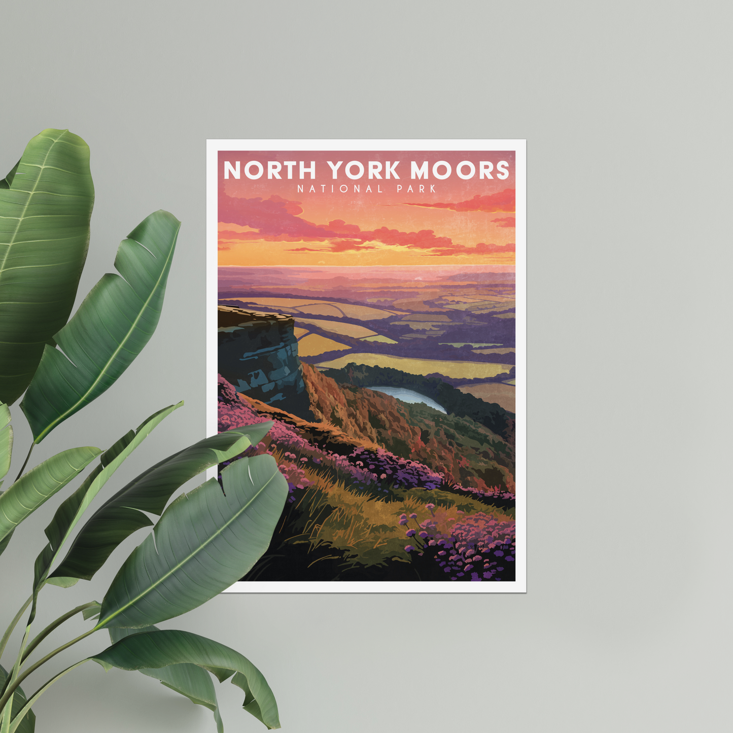 North York Moors National Park Poster