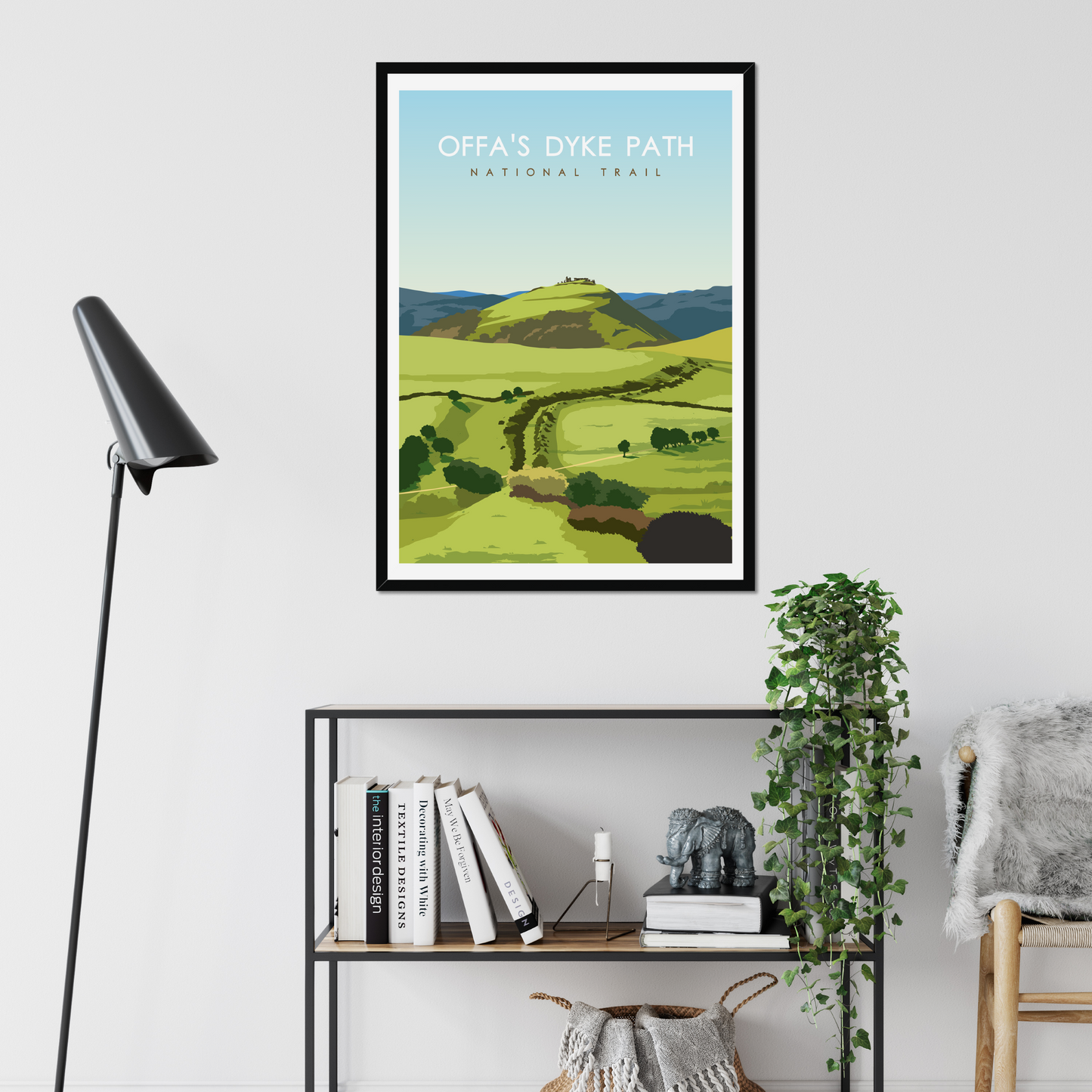 Offa's Dyke Path National Trail Poster