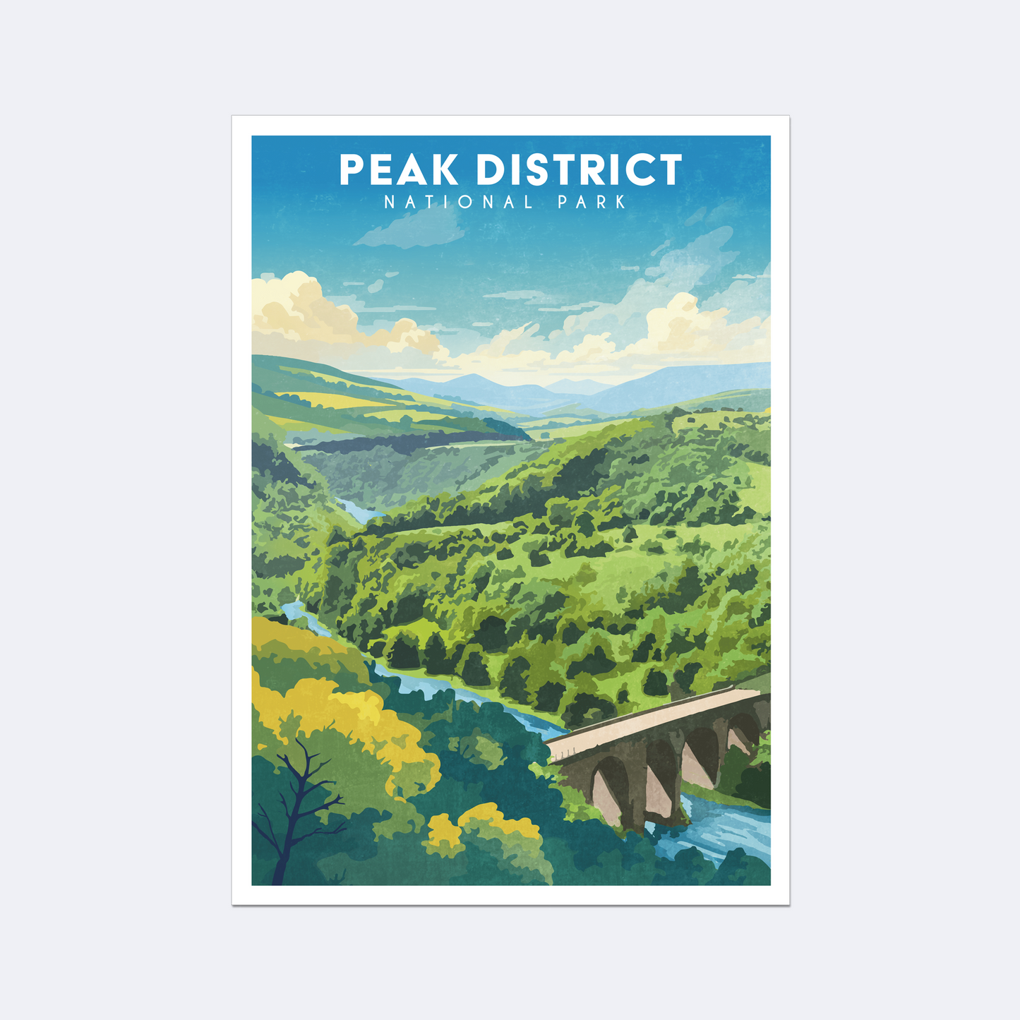 The Peak District National Park Poster