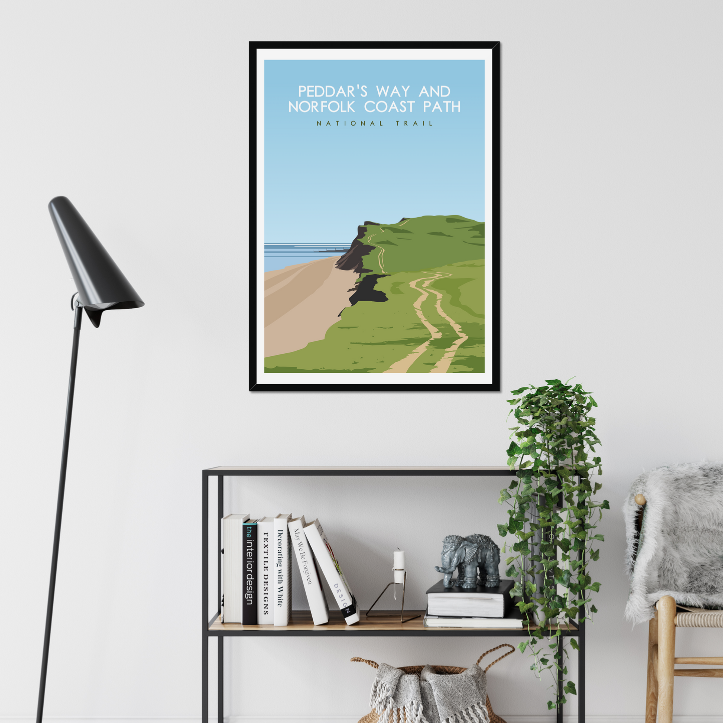 Peddar's Way and Norfolk Coast Path National Trail Poster