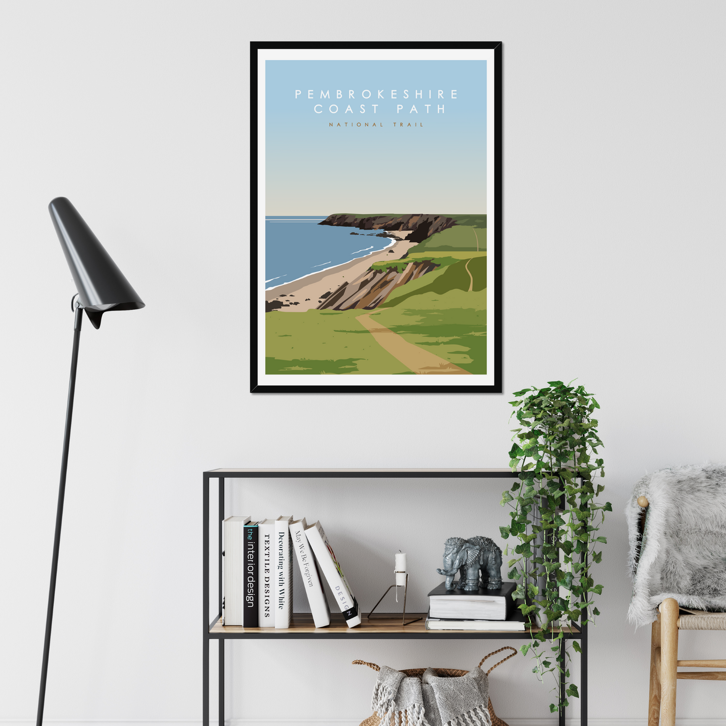 Pembrokeshire Coast Path National Trail Poster