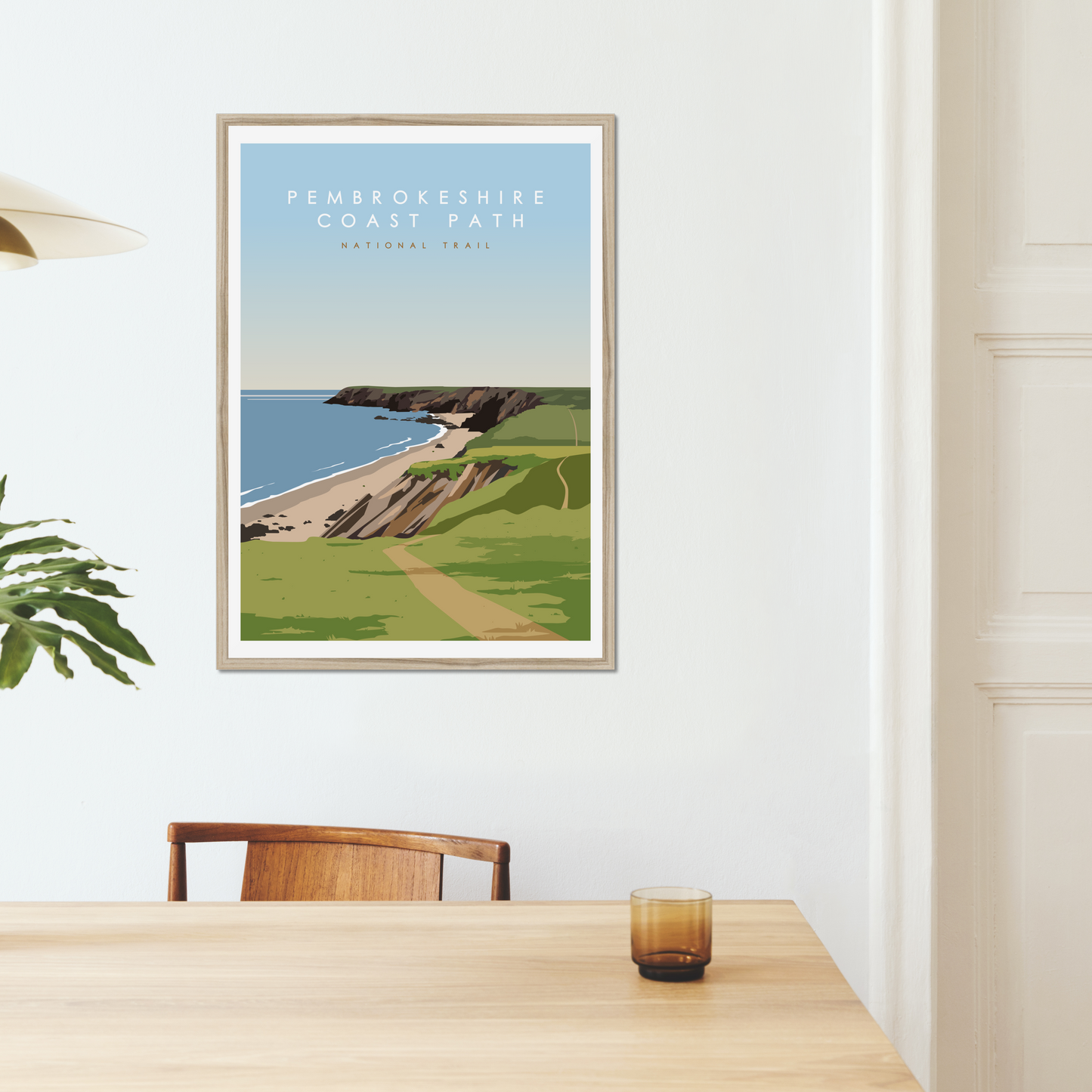 Pembrokeshire Coast Path National Trail Poster