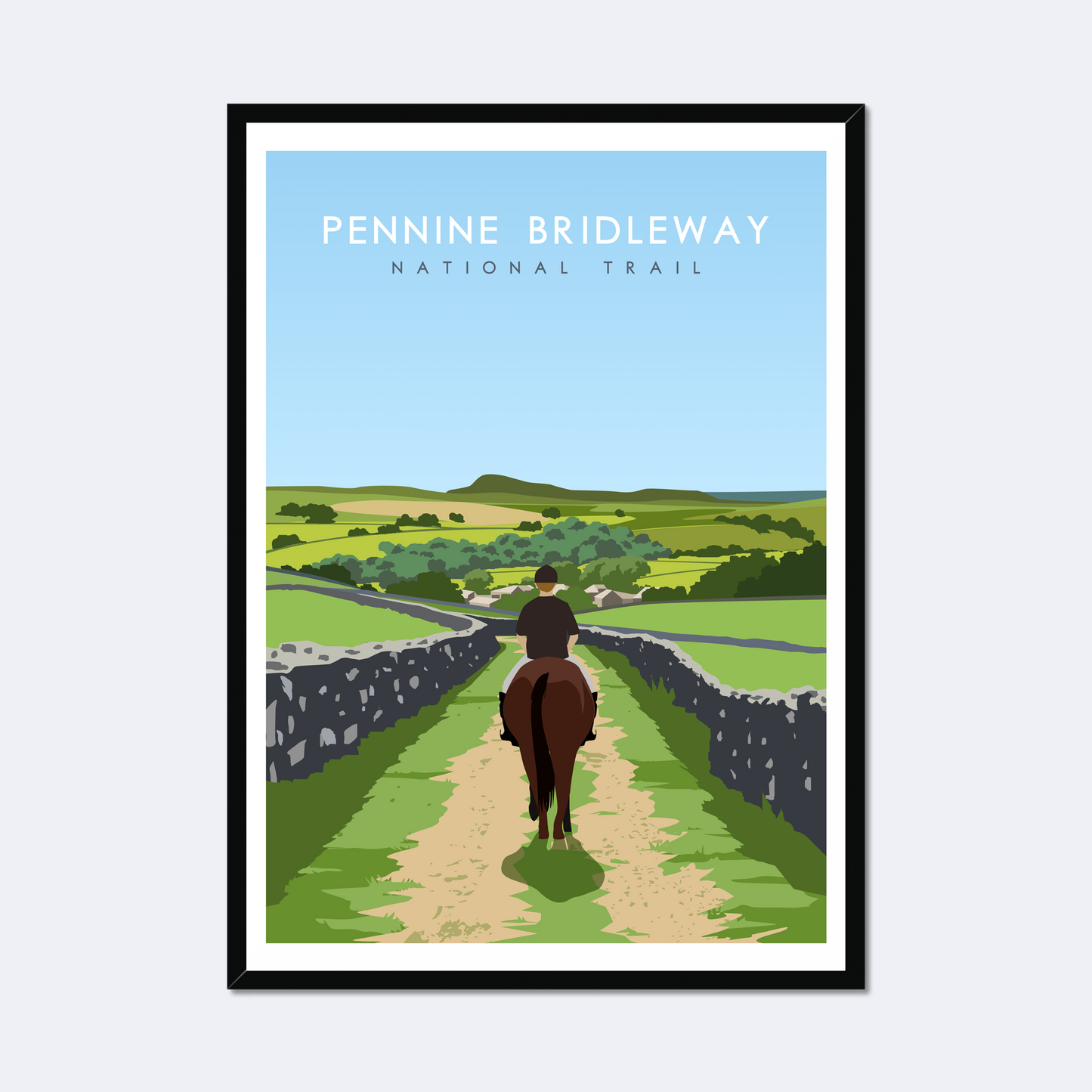 Pennine Bridleway National Trail Poster