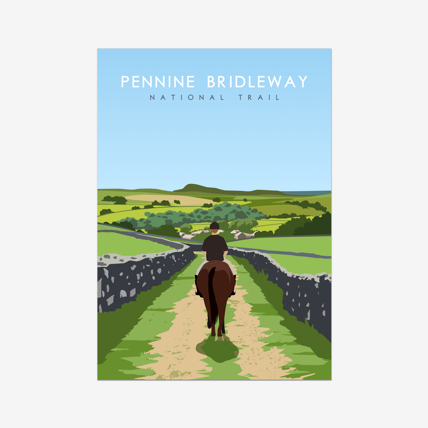 Pennine Bridleway National Trail Poster