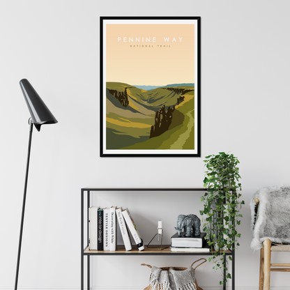 Pennine Way National Trail Poster
