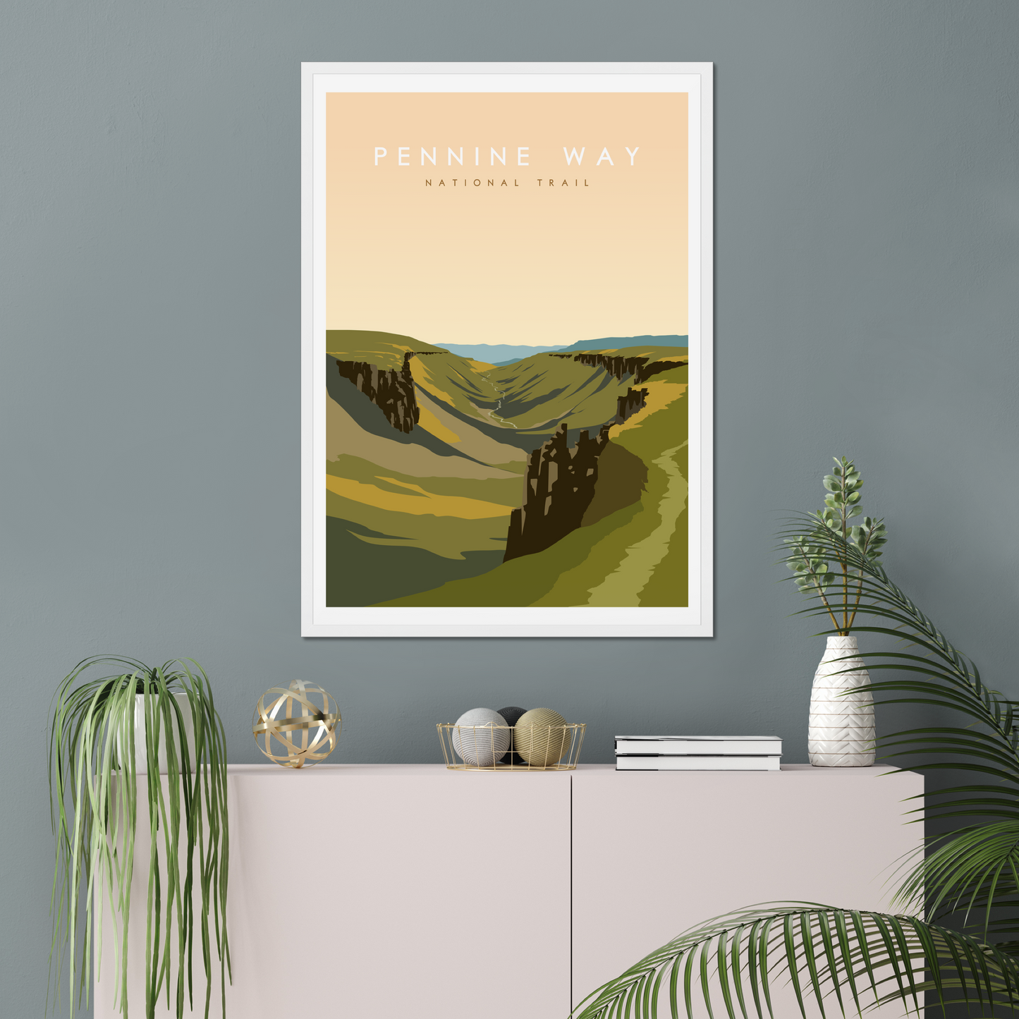 Pennine Way National Trail Poster