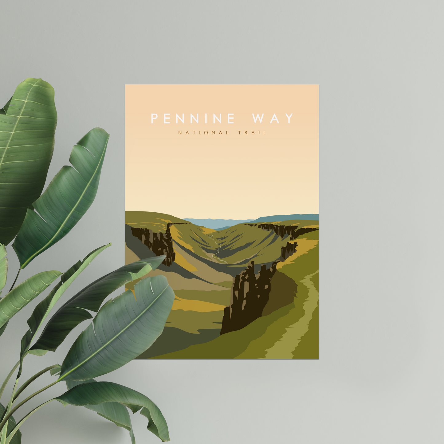 Pennine Way National Trail Poster