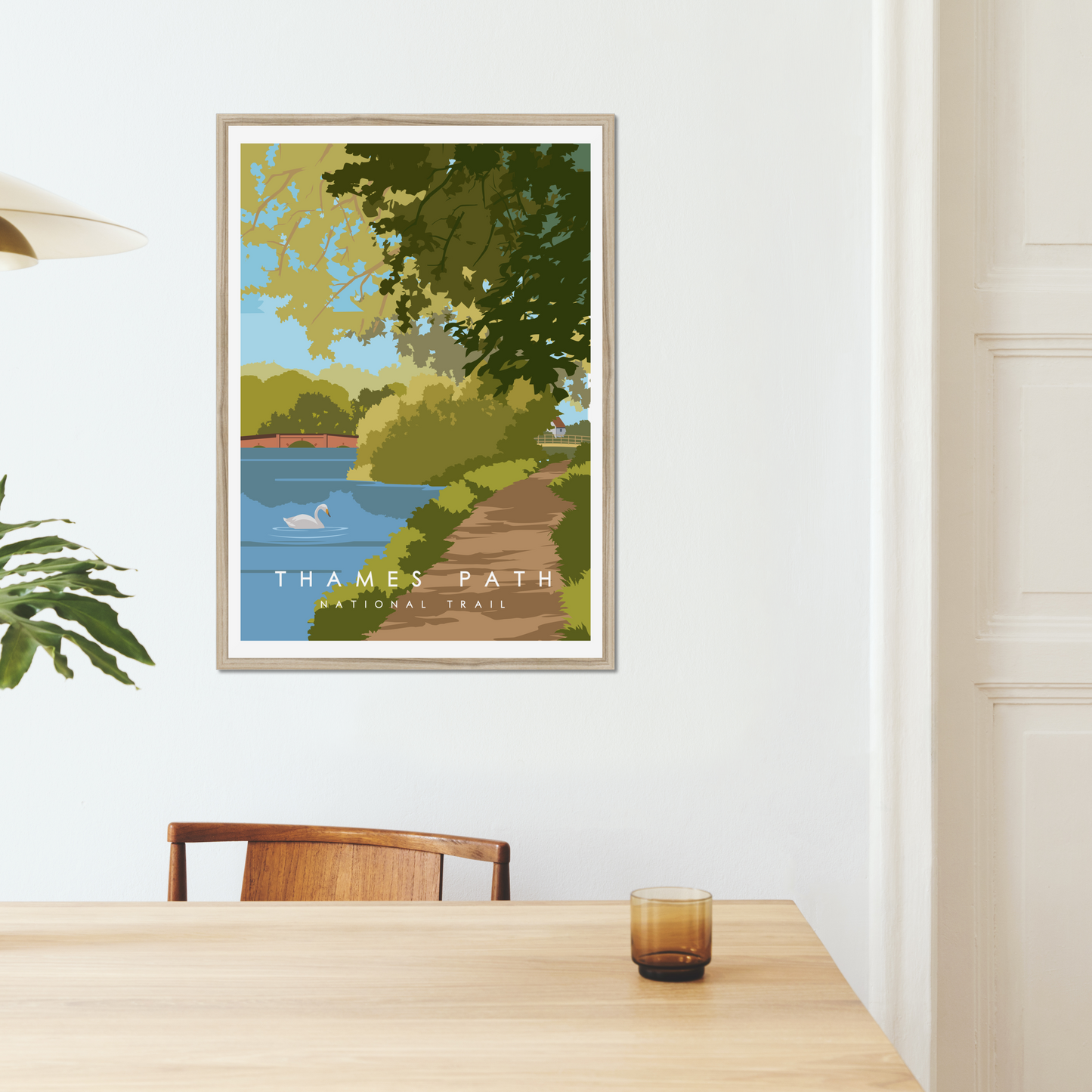 Thames Path National Trail Poster
